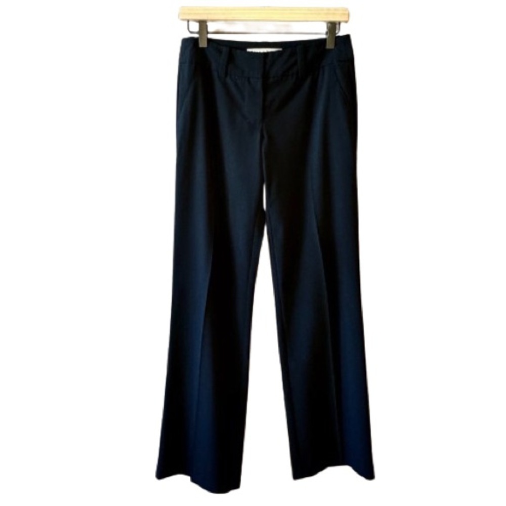 Women's 0 Trina Turk Black Dress Pants Professional Career Business Elegant